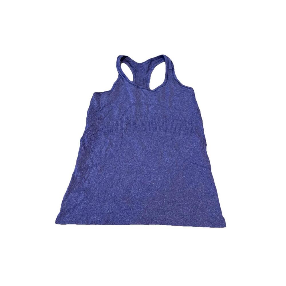 Lululemon‎ Swiftly Tech Tank Top Womens 6 Purple Racerback Seamless Yoga H85